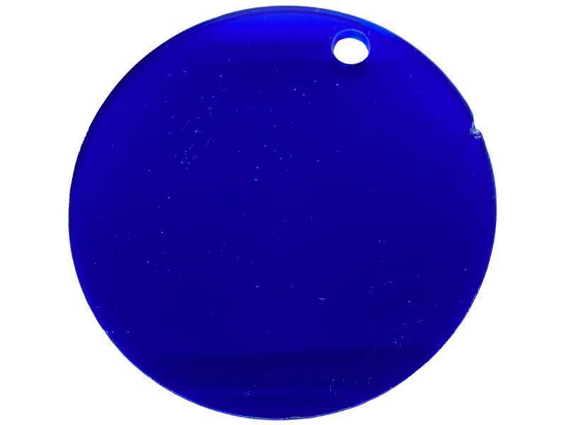 PLEKSI STEKLO, temno modra mirror (11106)  deb: 3 mm