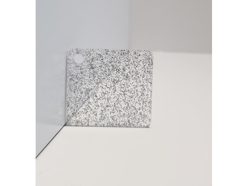 PLEKSIGLAS, srebrna sparkle (11373), deb: 3 mm