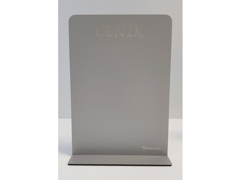 T - stolno stajalište (dvostrano) - srebrno/crno