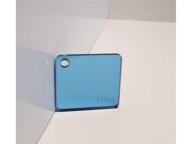 PLEXI GLASS, heavenly blue mirror (11105) thickness: 3 mm