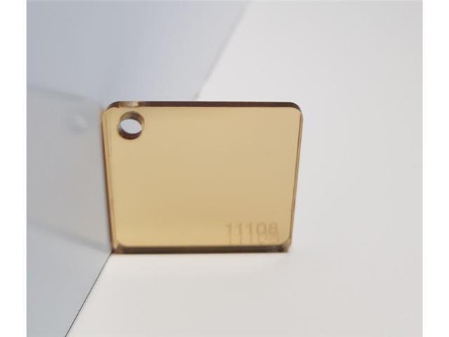 PLEKSIGLAS, zlatog ogledalo (11108)  deb: 3 mm