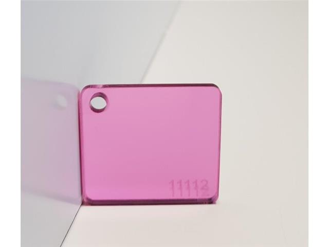 PLEKSI STAKLO, ružičasti ogledalo (11112)  deb: 3 mm