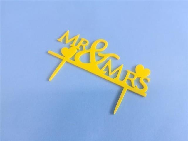 Natpis za tortu - MS & MRS