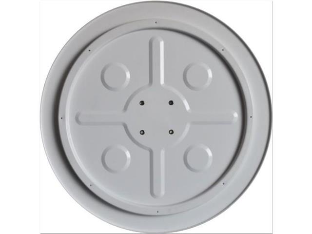 Prometno ogledalo STEELCRAFTS - okroglo - INOX - brez gela