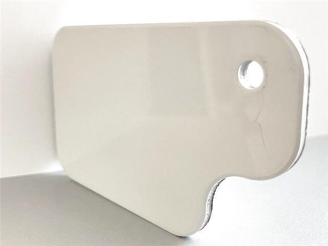 Aluminijska kompozitna ploča, 3mm, crvena mat/bijela sjaj