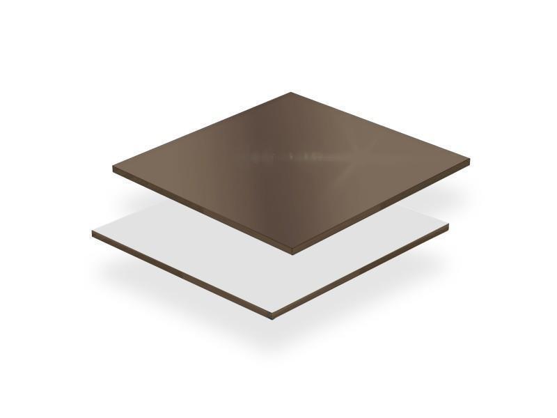 PLEXIGLAS, bronze (11114)  dick: 3 mm