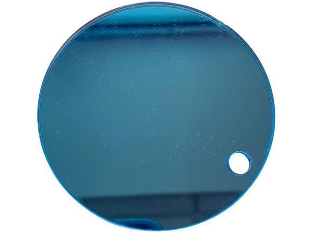 PLEKSI STEKLO, nebeško modra mirror (11105)  deb: 3 mm