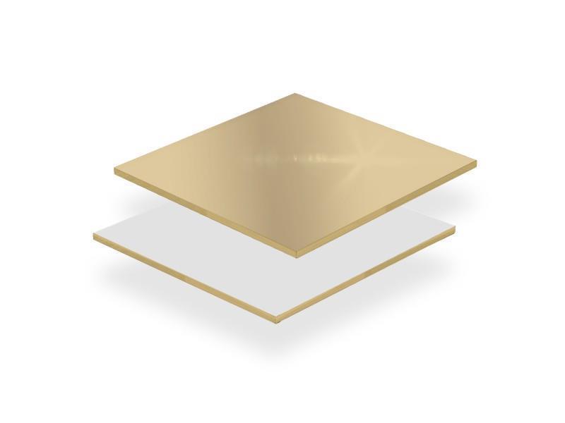 PLEKSIGLAS, zlatog ogledalo (11108)  deb: 3 mm