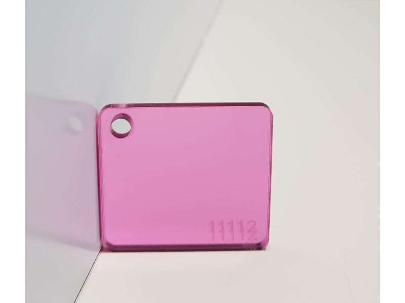 PLEKSI STAKLO, ružičasti ogledalo (11112)  deb: 3 mm