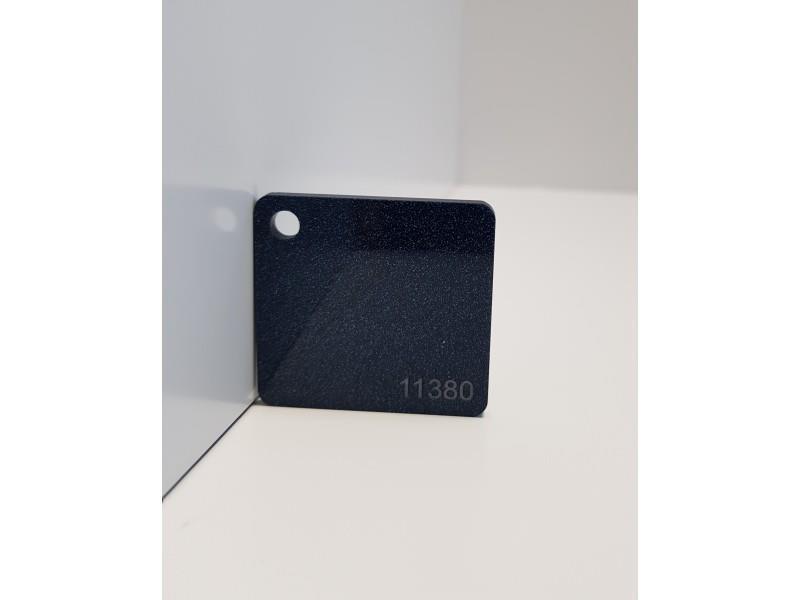 PLEKSIGLAS, plava iridescencija (11380), deb: 3 mm