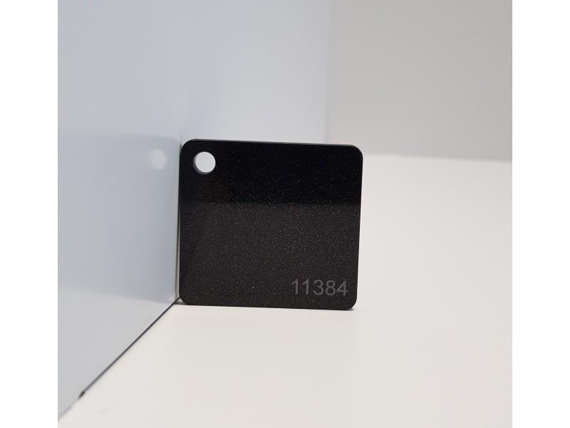 PLEKSI STAKLO, crna kamen (11384), deb: 3 mm