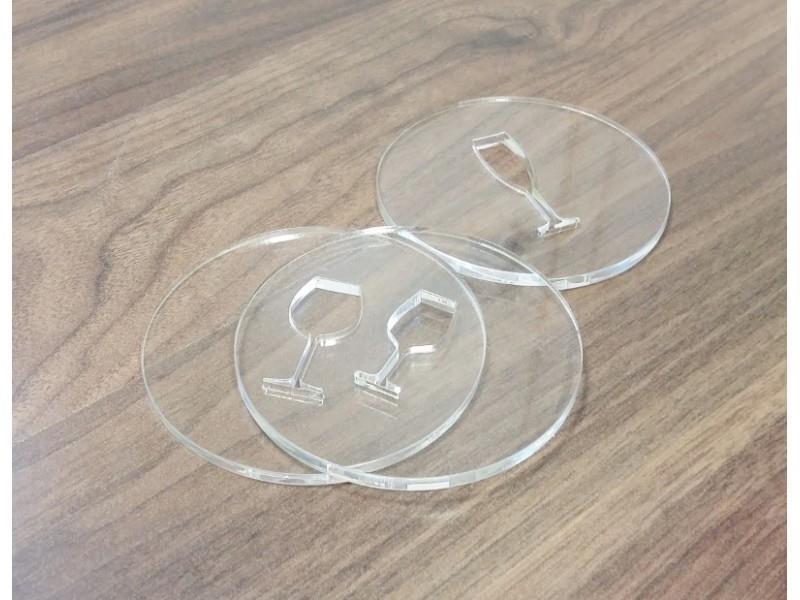Plexi podmetač za čaše