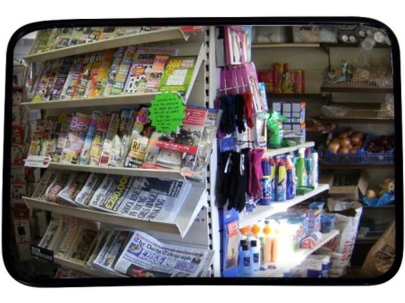 Trgovinsko ogledalo POSplastika - pravokotno - akril (pleksi)