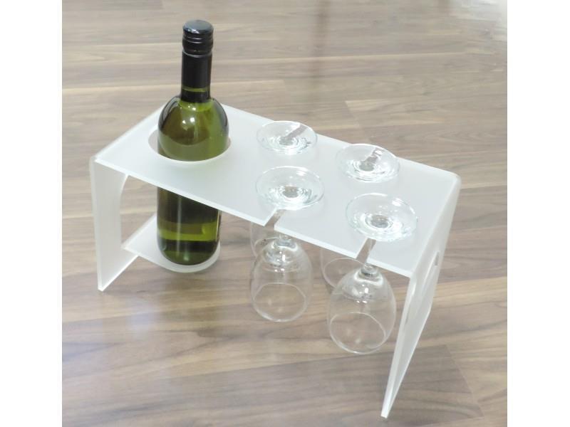 Stalak za boce + čaše