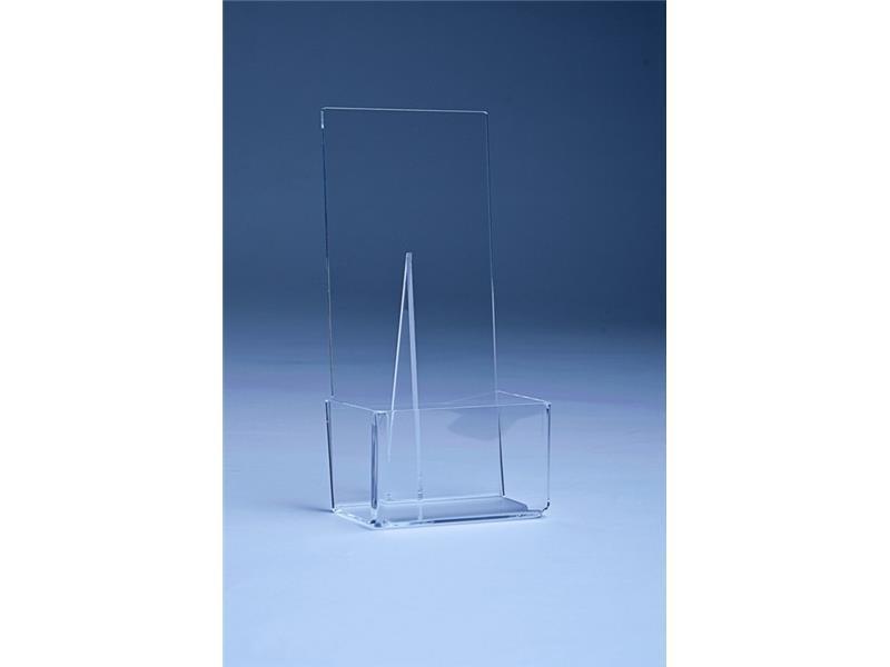 Namizno stojalo za prospekte - več listov - akril (pleksi)