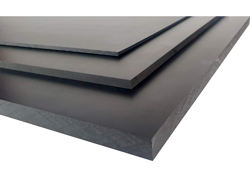 PE - POLIETILEN, crna ploča, deb: 1,5 mm