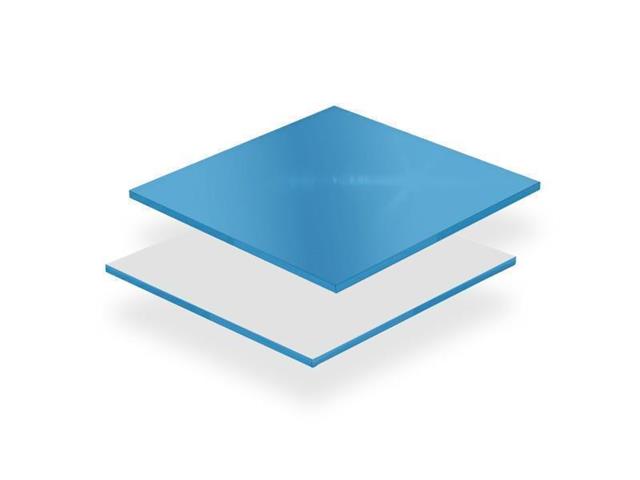 PLEXI GLASS, heavenly blue mirror (11105) thickness: 3 mm