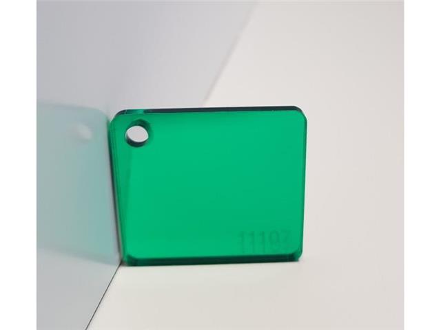 PLEKSIGLAS, zeleni ogledalo (11107)  deb: 3 mm