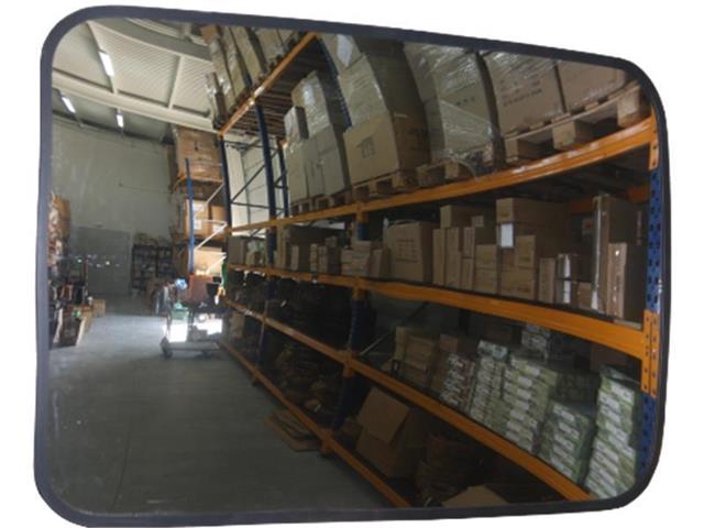 Trgovinsko ogledalo POS-SOD - pravokotno - akril(pleksi)