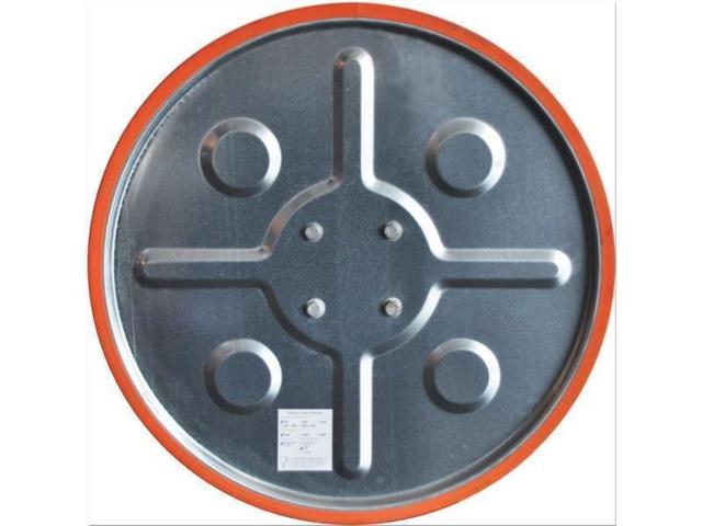 Prometno ogledalo STEELCRAFTS - okroglo - INOX - brez gela