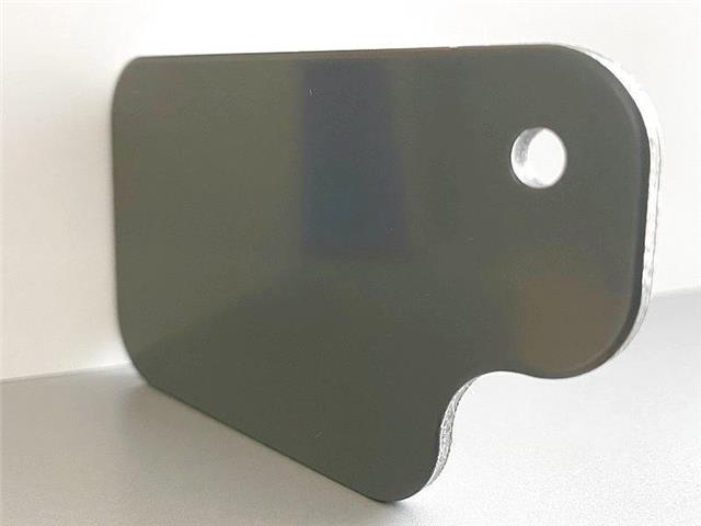 Aluminijska kompozitna ploča, 3mm, siva antracit 7016/ srebrna