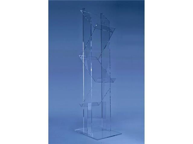 Floor stand cross-cross 4 compartments