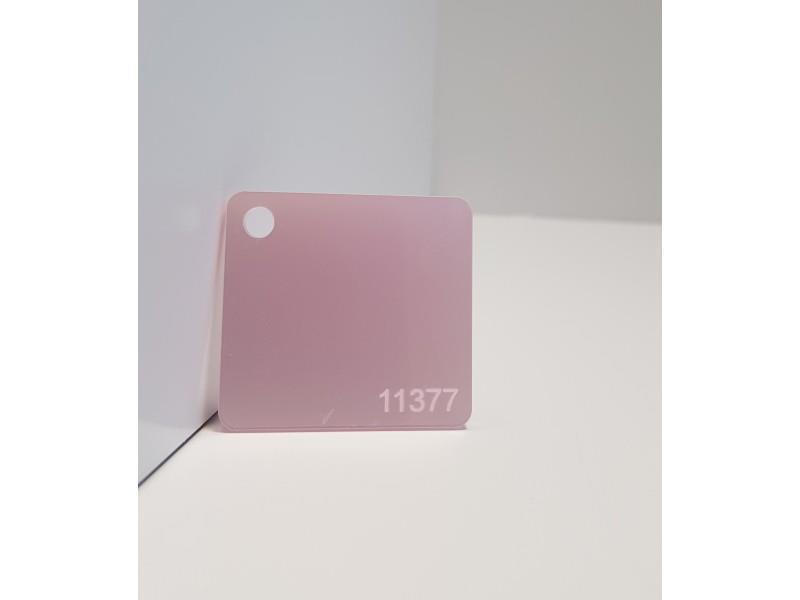 PLEKSI STEKLO, roza chroma (11377), deb: 3 mm