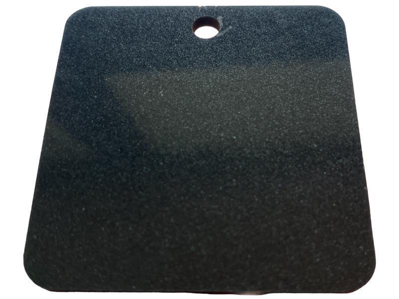 PLEKSI STEKLO, čna iride (11382), deb: 3 mm