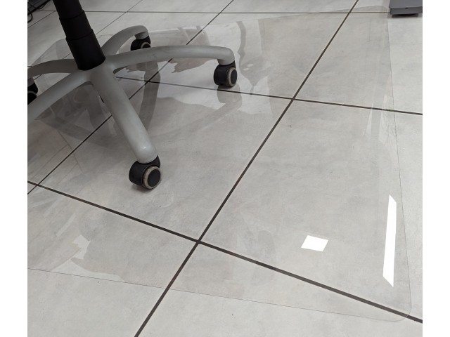 Chair mat for floor protection (thickness: 0.5 mm)